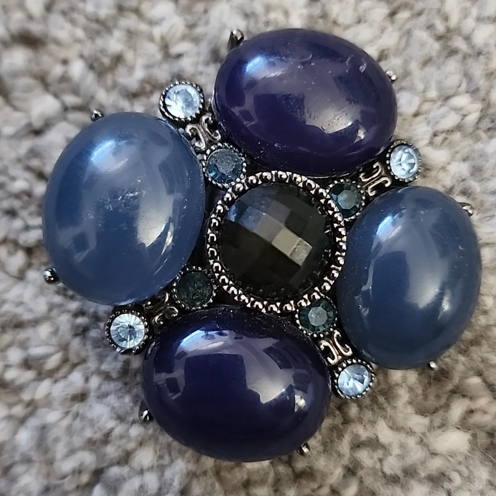 Vintage Art Deco Victorian Brooch Pendant